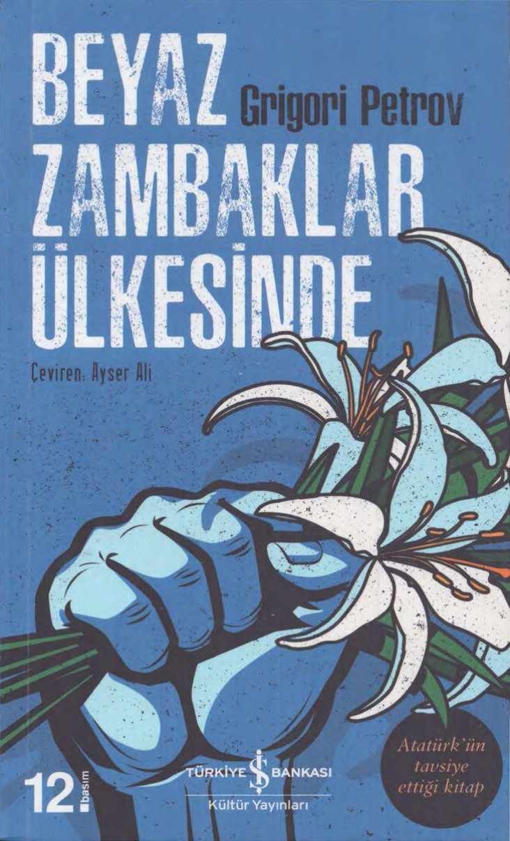 Beyaz Zambaklar Ülkesinde kitap kapağı