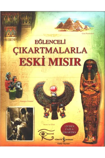 Eğlenceli Çıkartmalarla Eski Mısır kitap kapağı