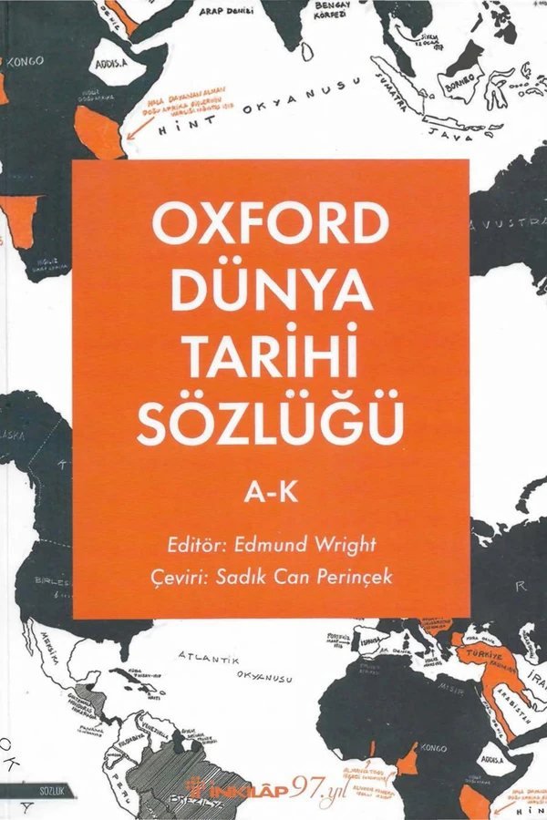 Cilt: 1 Oxford Dünya Tarihi Sözlüğü A-K kitap kapağı
