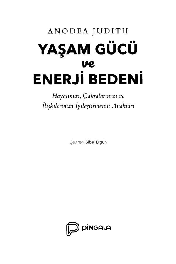 Yaşam Gücü ve Enerji Bedeni kitap kapağı